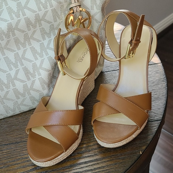 Michael Kors Shoes - Michael Kors Wedge Sandals